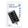 Logilink UA0125 Hub USB 10 portas USB2.0 com fonte de alimentação 3.5A, | Logilink