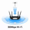 Router sem fios Cudy LT400 Fast Ethernet Single-band (2.4 GHz) 4G Preto