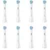 Cabeça de escova de dentes Oral-B iO Ultimate Clean, pack de 8 cabeças de substituição