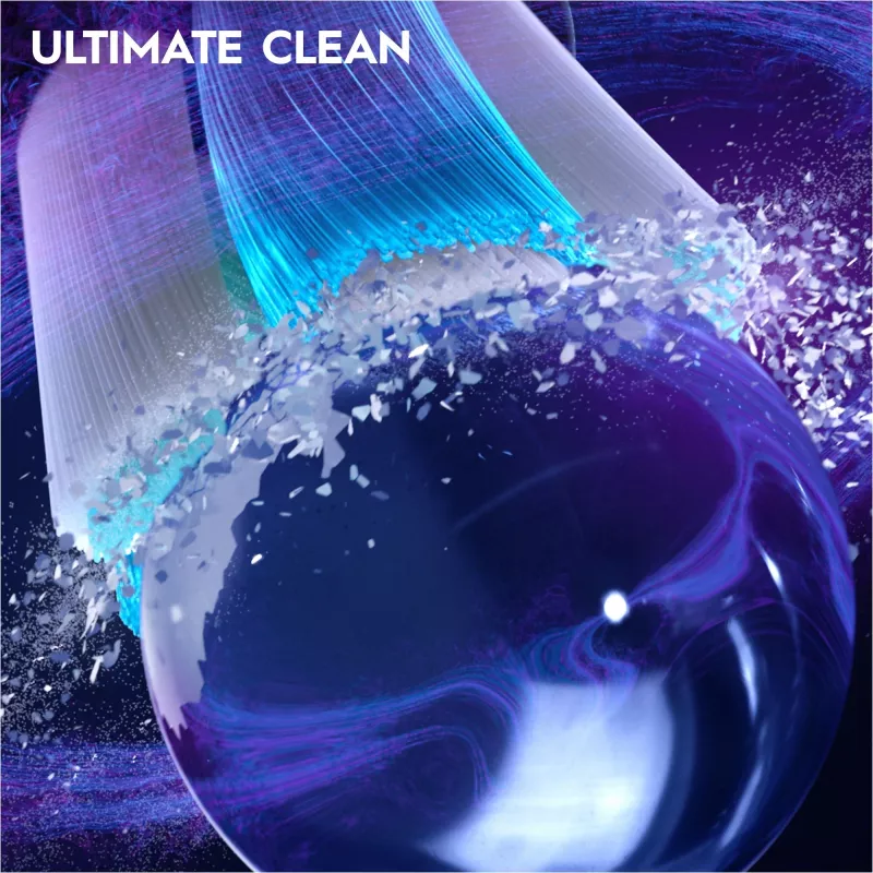 Cabeça de escova de dentes Oral-B iO Ultimate Clean, pack de 8 cabeças de substituição