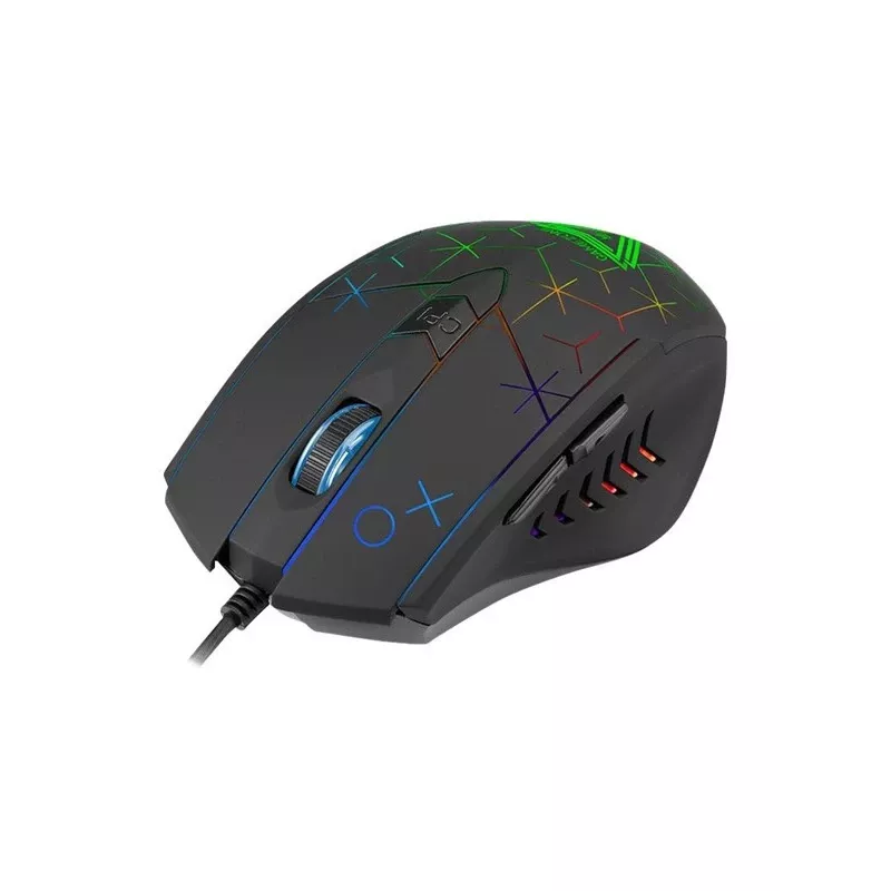 Tracer GAMEZONE XO - Rato - USB - Ótico - 6 botões - preto