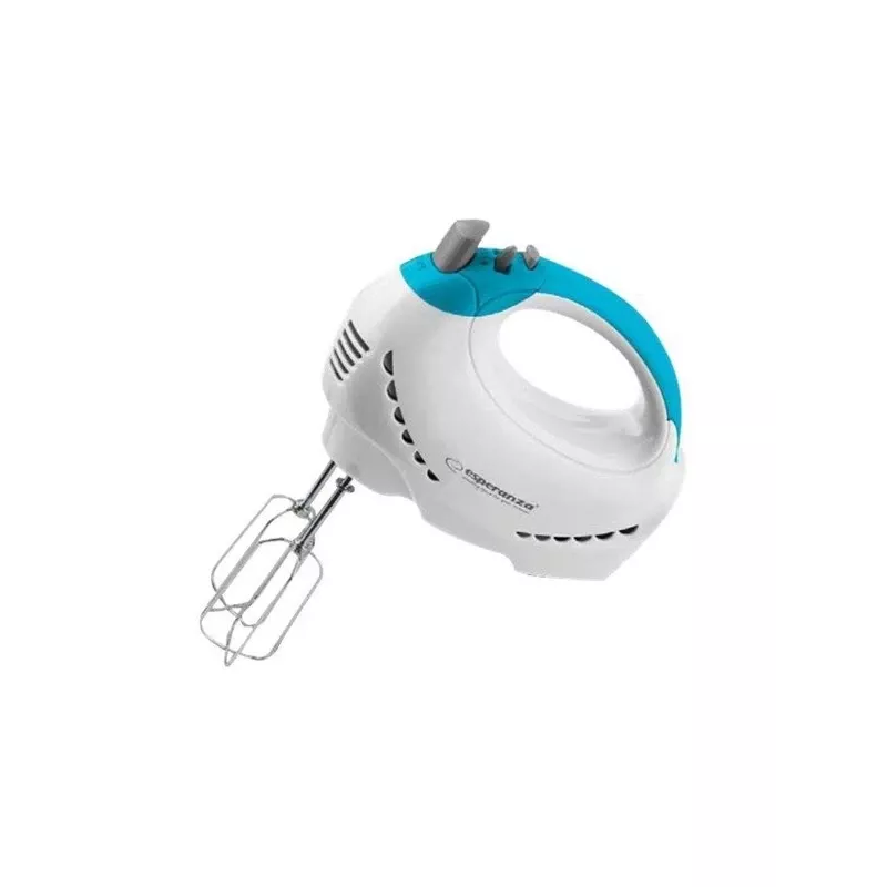 Batedeira manual Esperanza EKM010 300 W azul-claro, branco