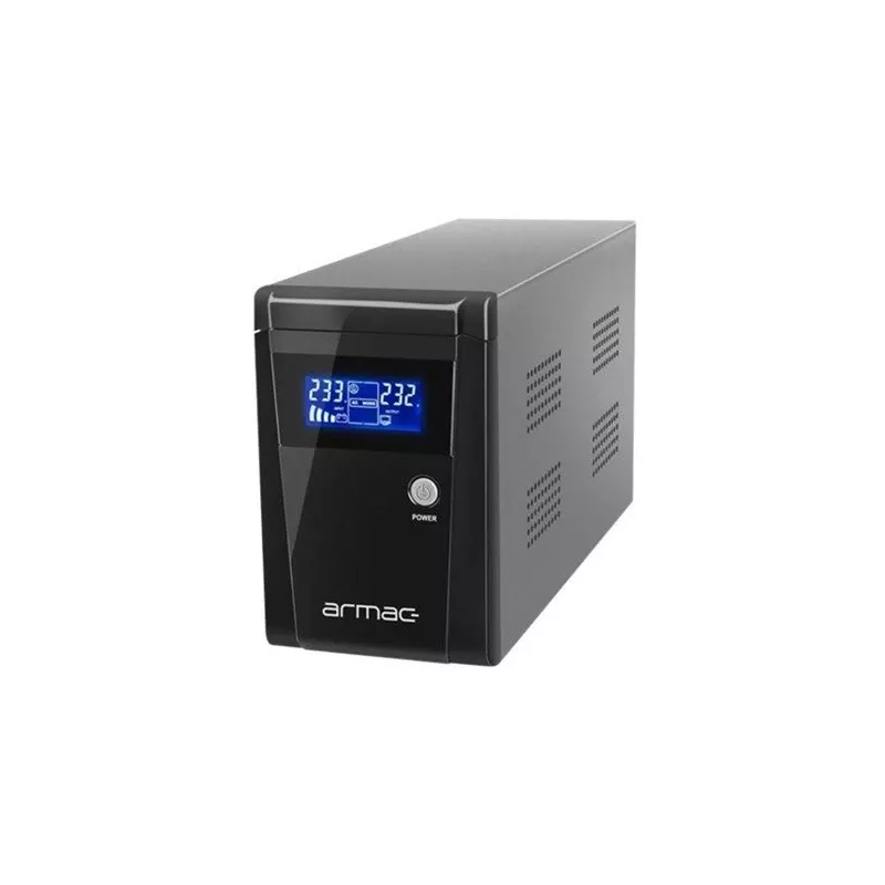 Fonte de alimentação ininterrupta ARMAC O/1000F/LCD 1000VA com ecrã LCD