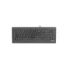Natec Barracuda - teclado - US - preto - teclado - inglês US - preto
