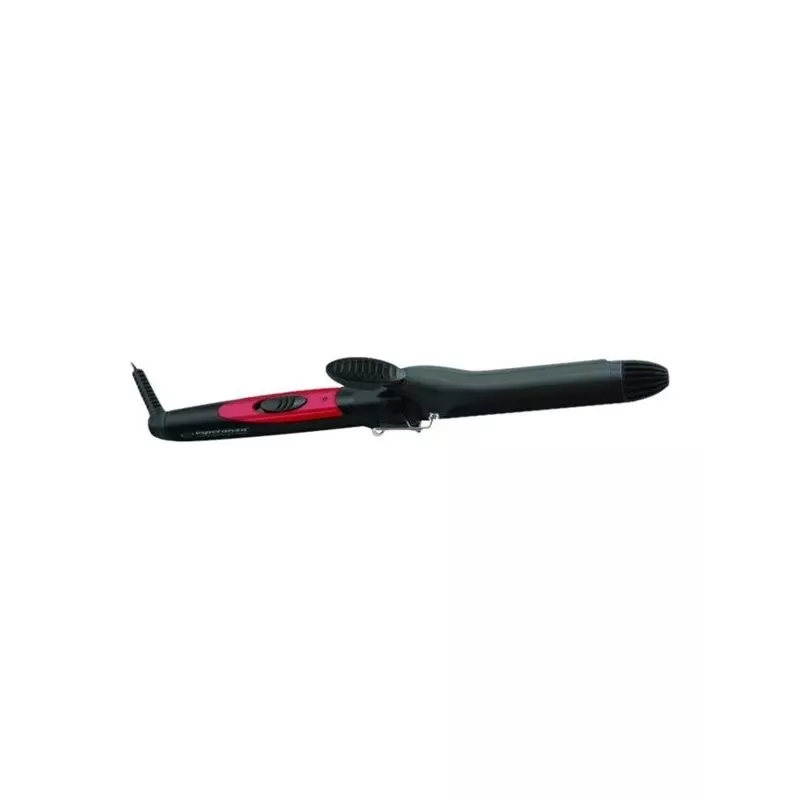 Modelador de caracóis Esperanza PENELOPE – bastão de cerâmica reto de 32 mm, máx. 180 °C, 45 W, 230 V, cabo de 1,7 m, preto/rosa