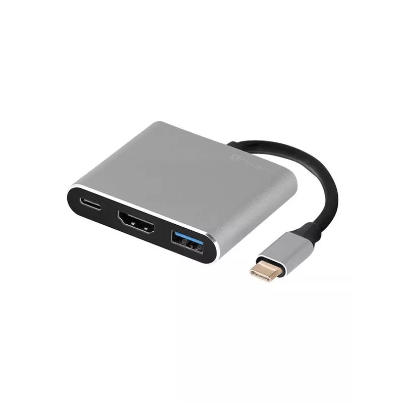Adaptador A-1, USB-C HDMI 4K, USB 3.0, PD 100W