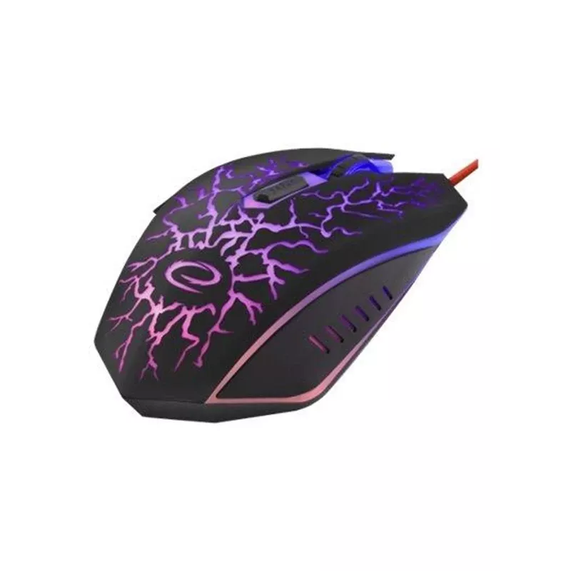 Esperanza MX211 LIGHTNING - Rato - USB - rato - ótico - 6 botões - preto