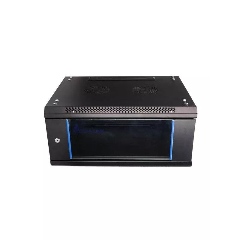 Armário de parede Extralink Extralink Rackmount cabinet 4U 600x600 preto