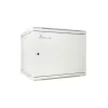 Armário Rackmount Extralink 12U 600x450 ASP cinzento montado na parede, porta metálica