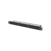 Lanberg PPU6-1048-B - Patch panel - 1U - 19 polegadas