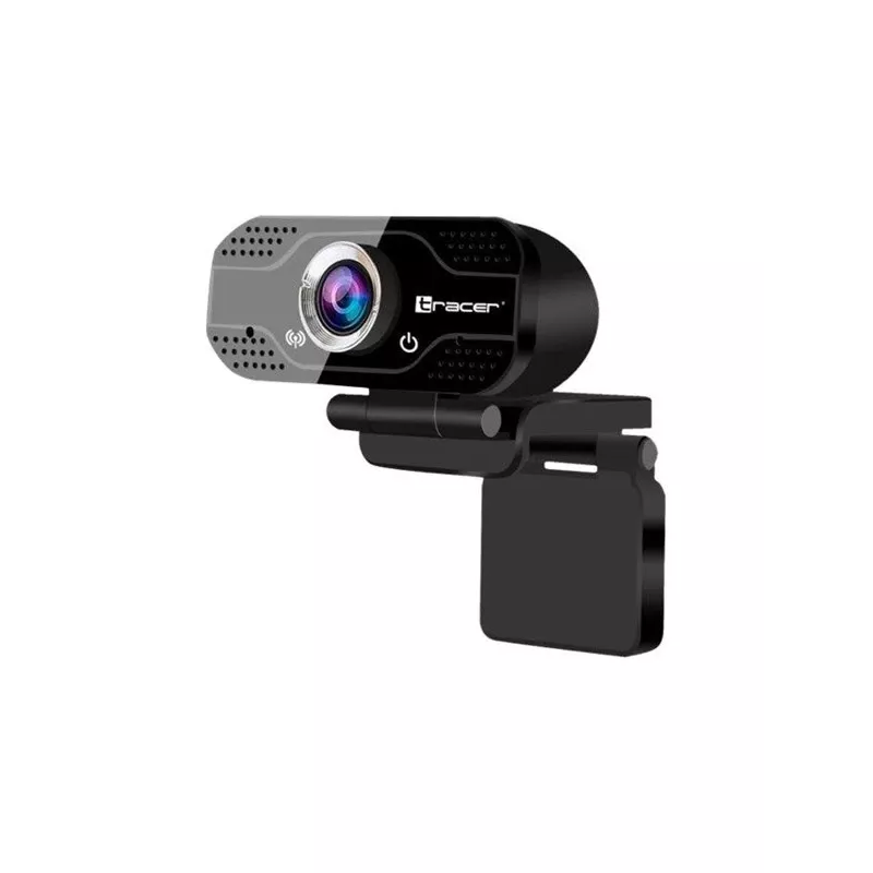 Webcam Tracer WEB007 2 MP 1920 x 1080 pixels USB 2.0 preto