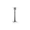 Suporte de teto 45-76 cm para projetor P-107B 15 kg preto