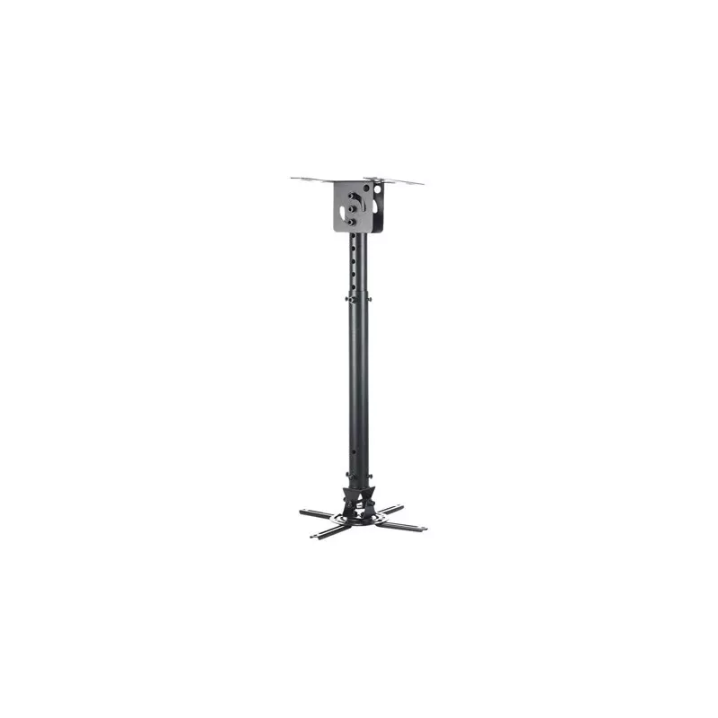 Suporte de teto 45-76 cm para projetor P-107B 15 kg preto