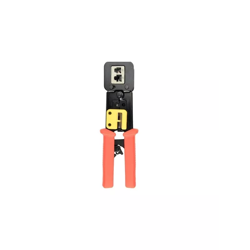 Alicate de cravar cabos Gembird T-WC-05, comprimento 195 mm, largura 53 mm, 0,36 kg, amarelo/vermelho/preto