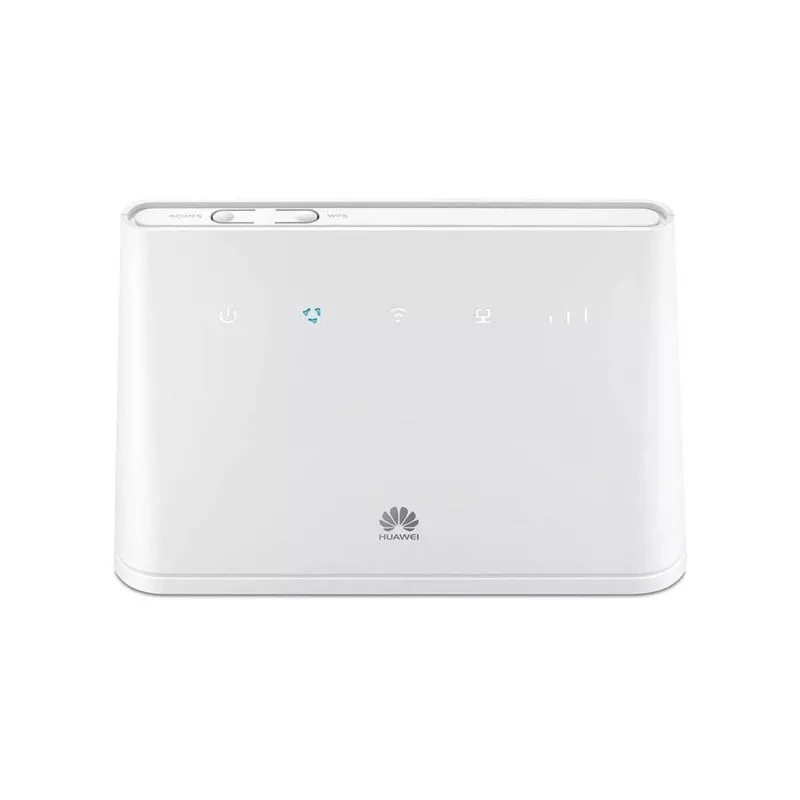 Huawei B311-221 router sem fios 4G LTE, LTE Cat.4 150/50 Mbps, Wi-Fi, 1x Gigabit Ethernet, 1x POTS, branco