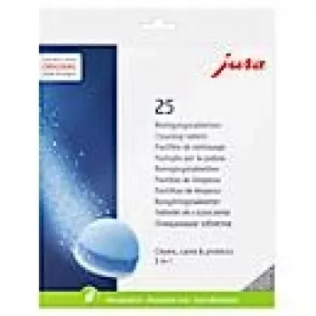 Pastilhas de limpeza JURA 3 fases (25 unidades)