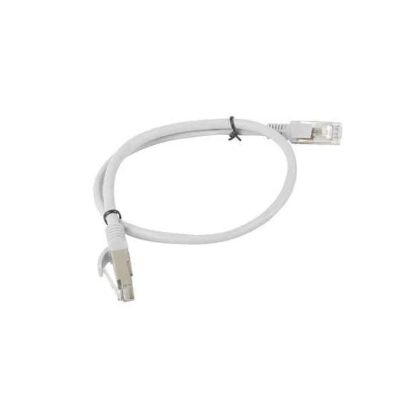 Cabo de rede LANBERG PCU6-10CC-0150-S Cat6 U/UTP RJ-45 para RJ-45 1,5 m cinzento