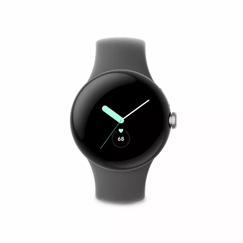 Google Pixel Watch – prateado polido – Smartwatch com bracelete