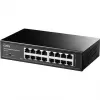 Switch de rede Cudy GS1016 — 16 portas Gigabit Ethernet (10/100/1000), comutação 32 Gbit/s, montagem em rack, alimentação AC
