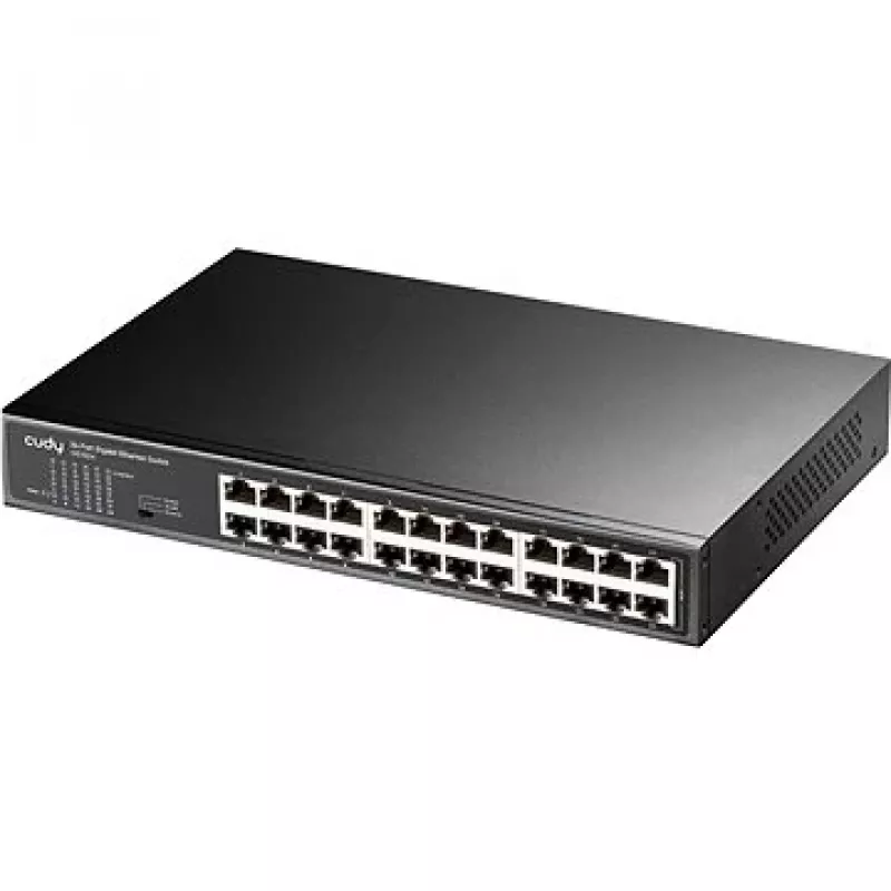 Switch de rede Cudy GS1024 Gigabit Ethernet (10/100/1000) Preto