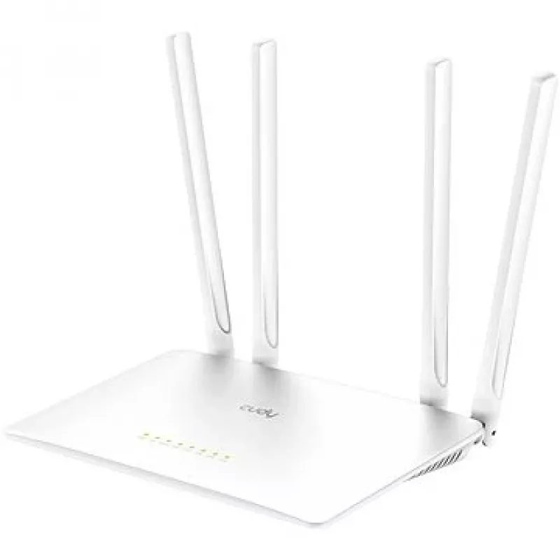 Router de mesa Cudy WR1200 Dualband Wi‑Fi 5 (802.11ac) 867 Mbit/s, 4x RJ‑45 LAN, Branco