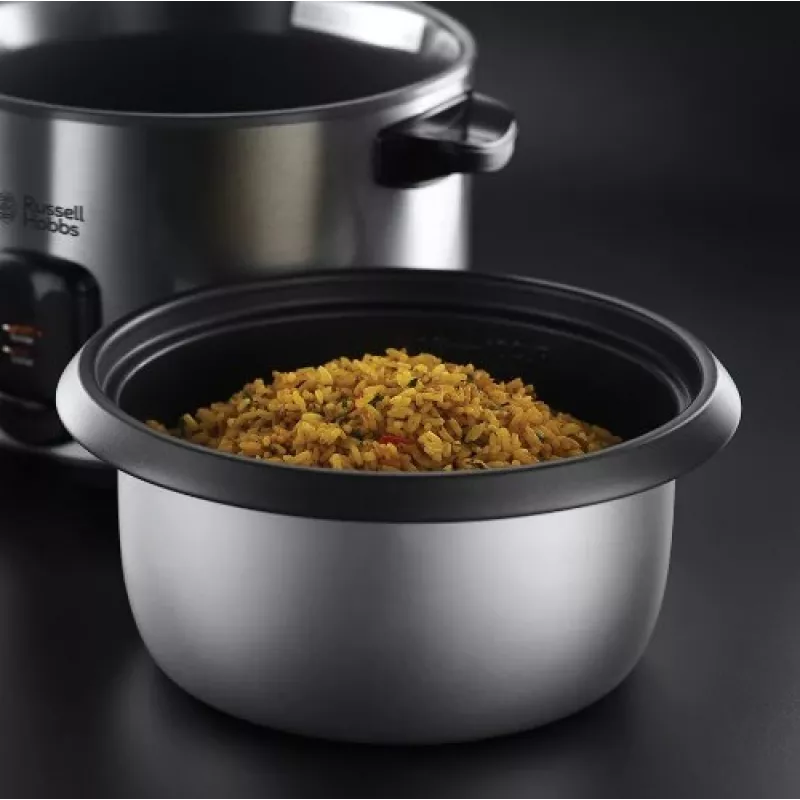 Russell Hobbs 19750-56 Panela de arroz 1,8 L 700 W Aço inoxidável