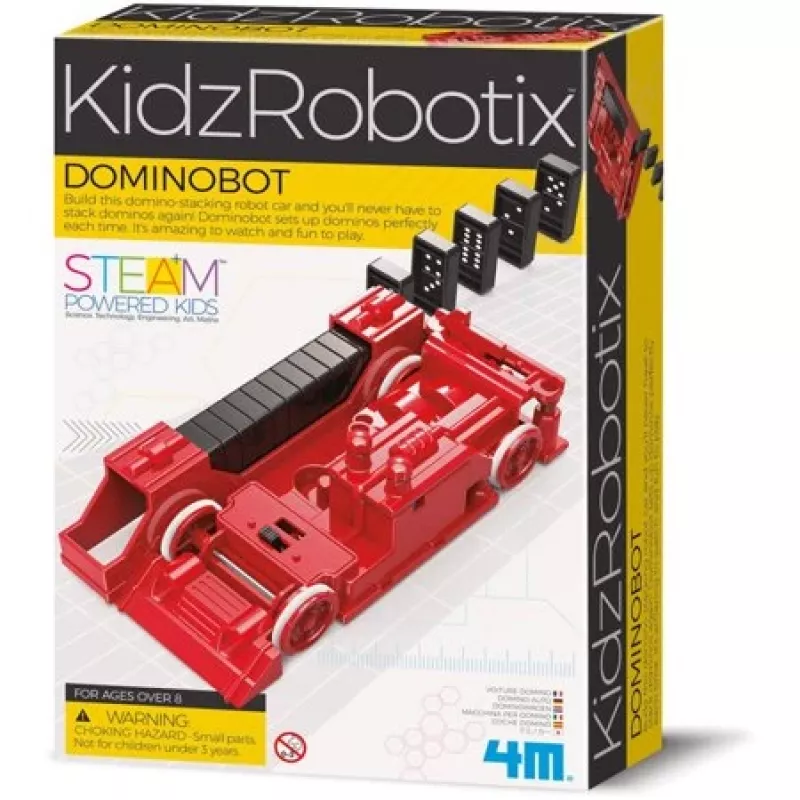 Robô Educativo de Entretenimento 4M 4M-03446 para Crianças a partir dos 8 Anos, a pilhas, Kit de Construção DIY