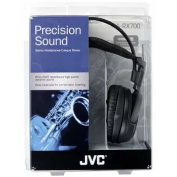 JVC HA-RX700 Auscultadores com fios de arco de cabeça pretos
