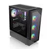 Caixa de PC Thermaltake View 200 TG ARGB Midi Tower preto