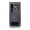 Caixa de PC Thermaltake View 200 TG ARGB Midi Tower preto