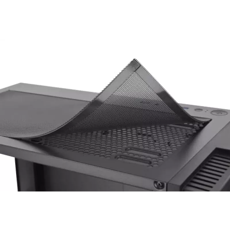 Caixa de PC Thermaltake View 200 TG ARGB Midi Tower preto