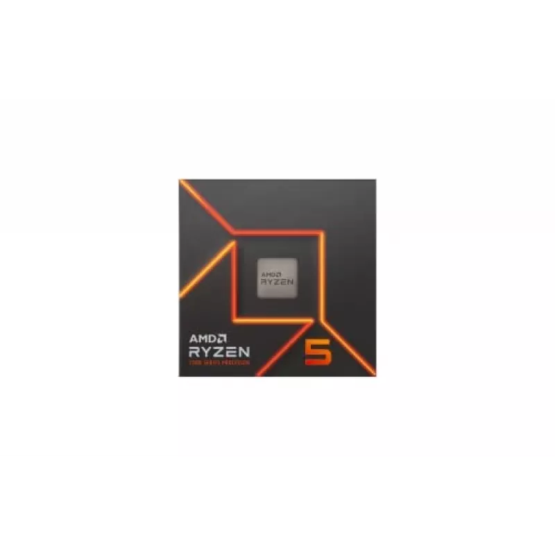 Processador AMD Ryzen 5 7600 3,8 GHz 6 núcleos 32 MB L2 e L3 Socket AM5