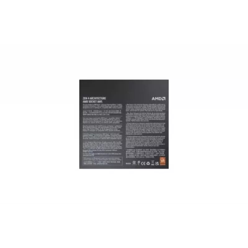 Processador AMD Ryzen 5 7600 3,8 GHz 6 núcleos 32 MB L2 e L3 Socket AM5