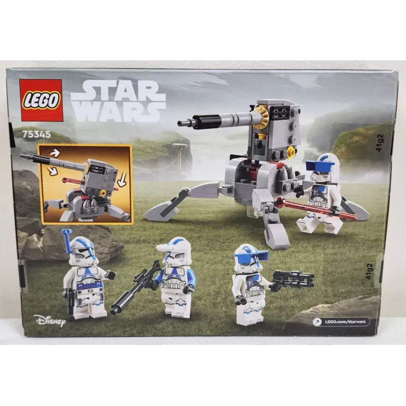 LEGO 75345 Star Wars 501st Clone Troopers Battle Pack Conjunto brinquedo de construção