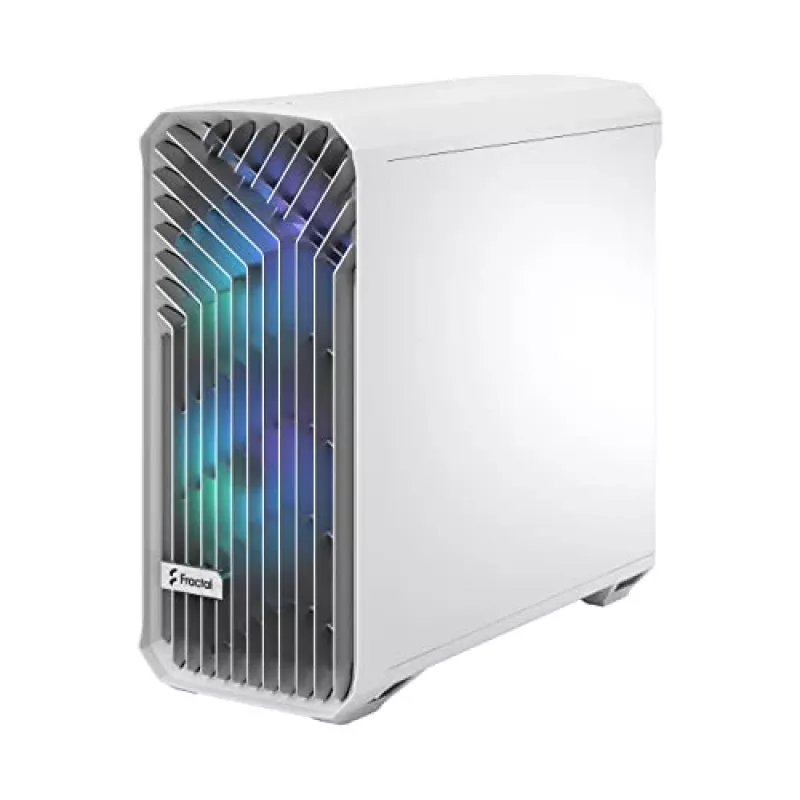 Caixa para PC Fractal Design Torrent White – compatível com ATX, EATX, microATX, ITX; 2 ventoinhas frontais de 180 mm; baías de 2,5 inch/3,5 inch