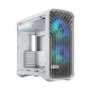 Caixa para PC Fractal Design Torrent White – compatível com ATX, EATX, microATX, ITX; 2 ventoinhas frontais de 180 mm; baías de 2,5 inch/3,5 inch