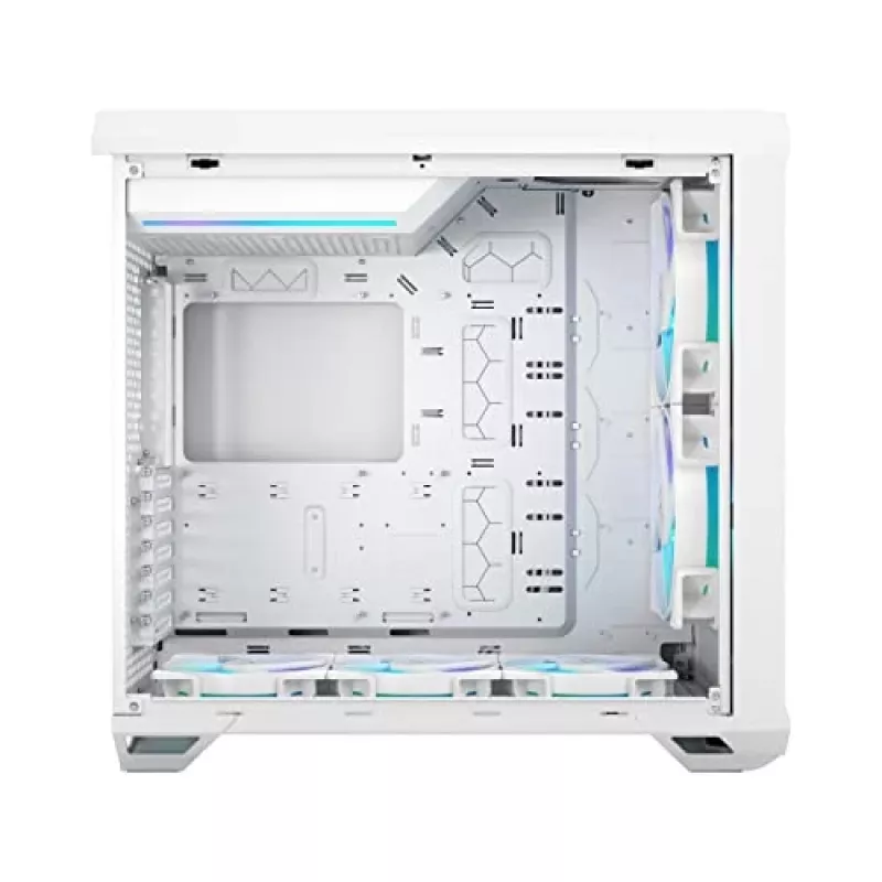 Caixa para PC Fractal Design Torrent White – compatível com ATX, EATX, microATX, ITX; 2 ventoinhas frontais de 180 mm; baías de 2,5 inch/3,5 inch