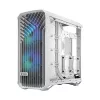 Caixa para PC Fractal Design Torrent White – compatível com ATX, EATX, microATX, ITX; 2 ventoinhas frontais de 180 mm; baías de 2,5 inch/3,5 inch