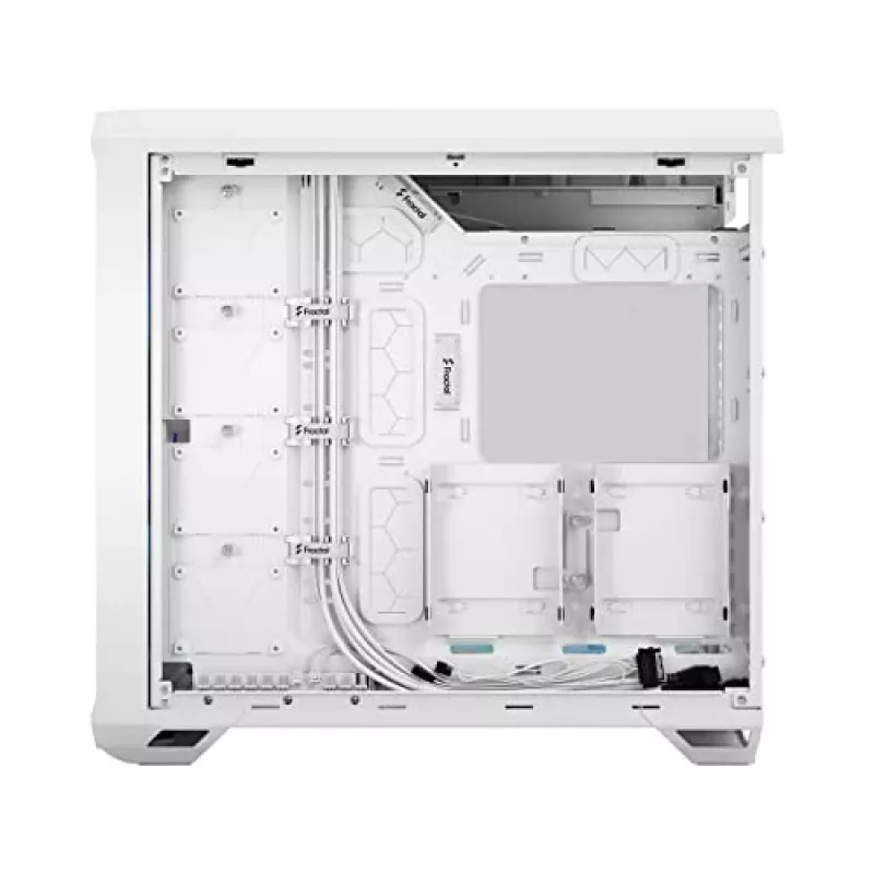 Caixa para PC Fractal Design Torrent White – compatível com ATX, EATX, microATX, ITX; 2 ventoinhas frontais de 180 mm; baías de 2,5 inch/3,5 inch