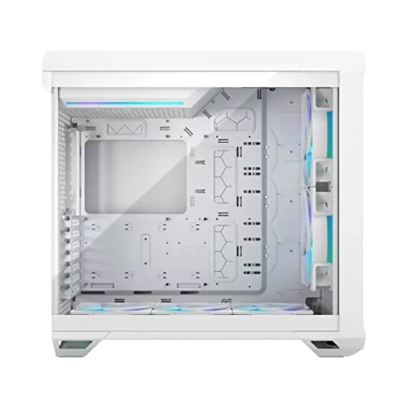 Caixa para PC Fractal Design Torrent White – compatível com ATX, EATX, microATX, ITX; 2 ventoinhas frontais de 180 mm; baías de 2,5 inch/3,5 inch
