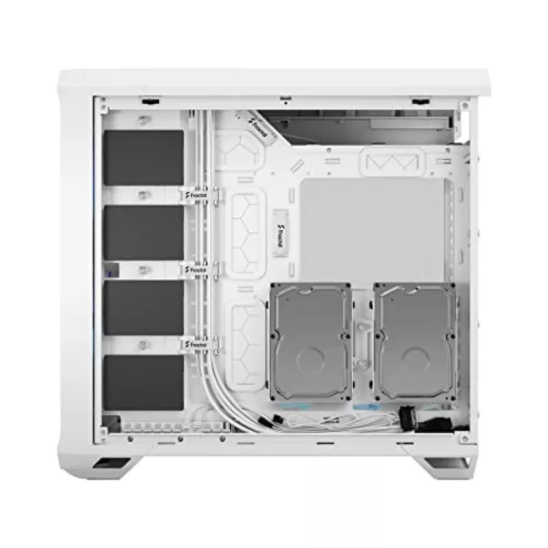 Caixa para PC Fractal Design Torrent White – compatível com ATX, EATX, microATX, ITX; 2 ventoinhas frontais de 180 mm; baías de 2,5 inch/3,5 inch