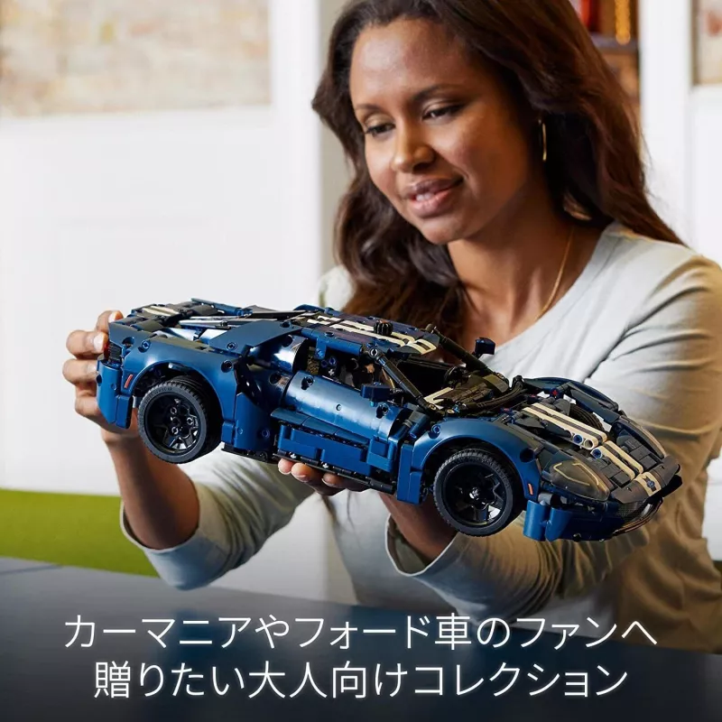 LEGO 42154 Technic 2022 Ford GT Conjunto de construção de modelo para adultos