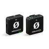 WIME RODE WIRELESS ME Sistema de microfone sem fios de canal duplo Vloggers Podcasters