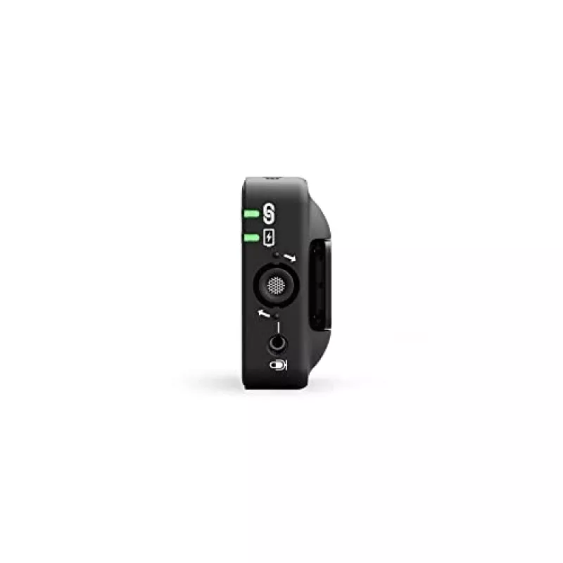 WIME RODE WIRELESS ME Sistema de microfone sem fios de canal duplo Vloggers Podcasters