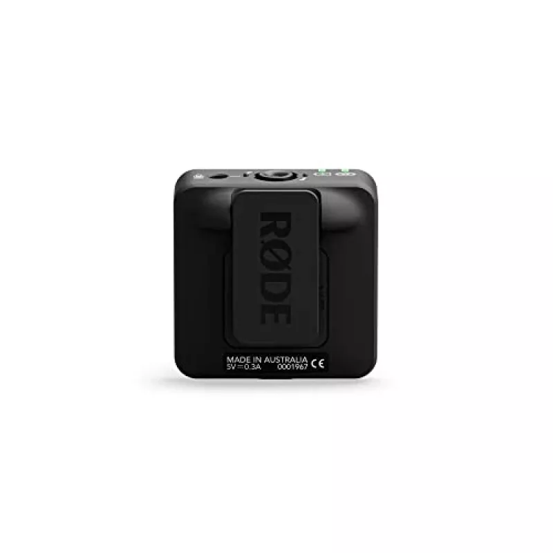 WIME RODE WIRELESS ME Sistema de microfone sem fios de canal duplo Vloggers Podcasters