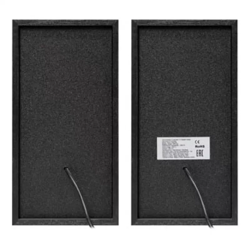 Altifalantes de secretária DEFENDER SPK-240 com fios, 2.0, 6 W RMS, alimentação USB, 3,5 mm, preto