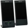 Altifalantes de secretária/estante DEFENDER SPK-170 2.0, 4 W RMS, com fios USB 5 V, 3,5 mm, preto