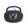 Blaupunkt BB7BK leitor de CD portátil boombox, rádio FM PLL, CD/MP3, USB, AUX, 2,4 W, preto
