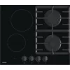 Gorenje GCE691BSC preto encastrar 60 cm combinado 4 zona(s) de cozinhar