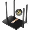Router sem fios Cudy LT500D Fast Ethernet Dual-Band (2,4 GHz / 5 GHz) 4G Preto